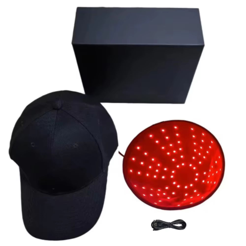 New Infrared Therapy Hair Growth Cap 96Pcs Leds 660 & 850 Nm Red Light for Hair Regrowth anti Hair Loss Relax Scal Care Hat